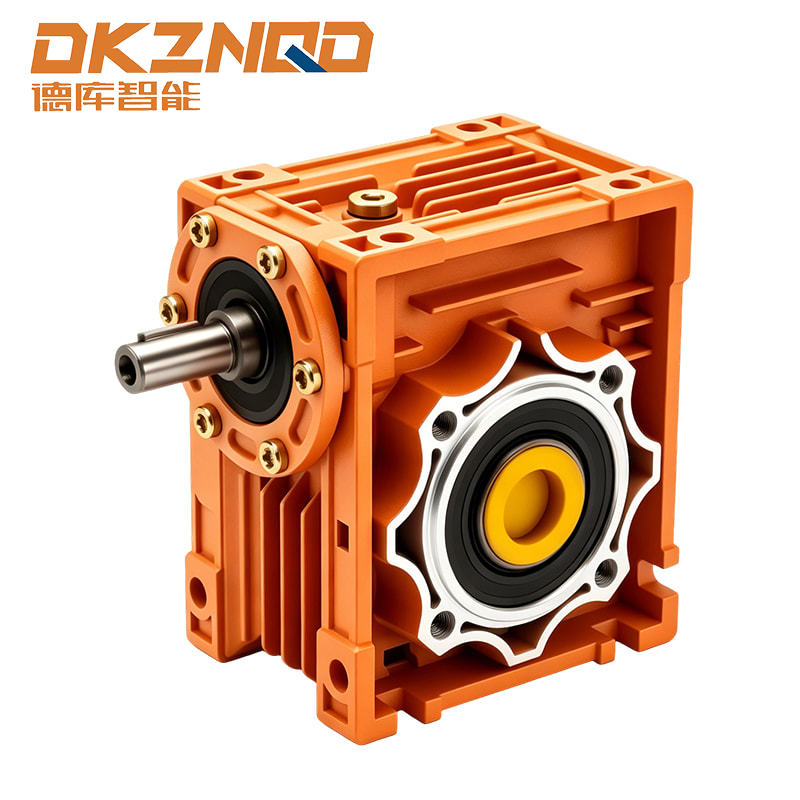 Motore con freno elicoidale serie R con doppia morsettiera